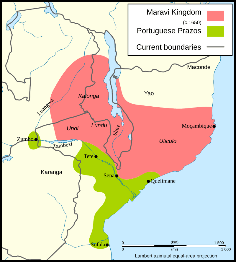 Moment image for The Maravi Empire was founded by the Kalonga, stretching across modern Zambia, Malawi, and Mozambique.