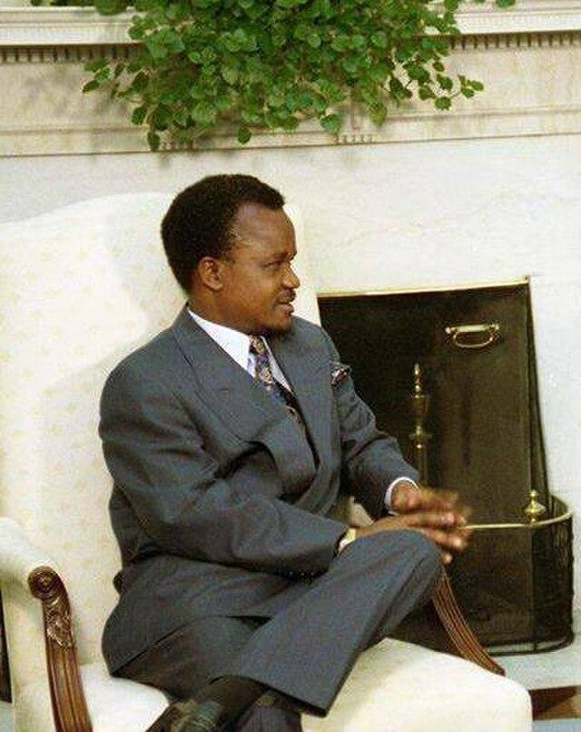 Moment image for Succession after Chiluba's third term prevented.