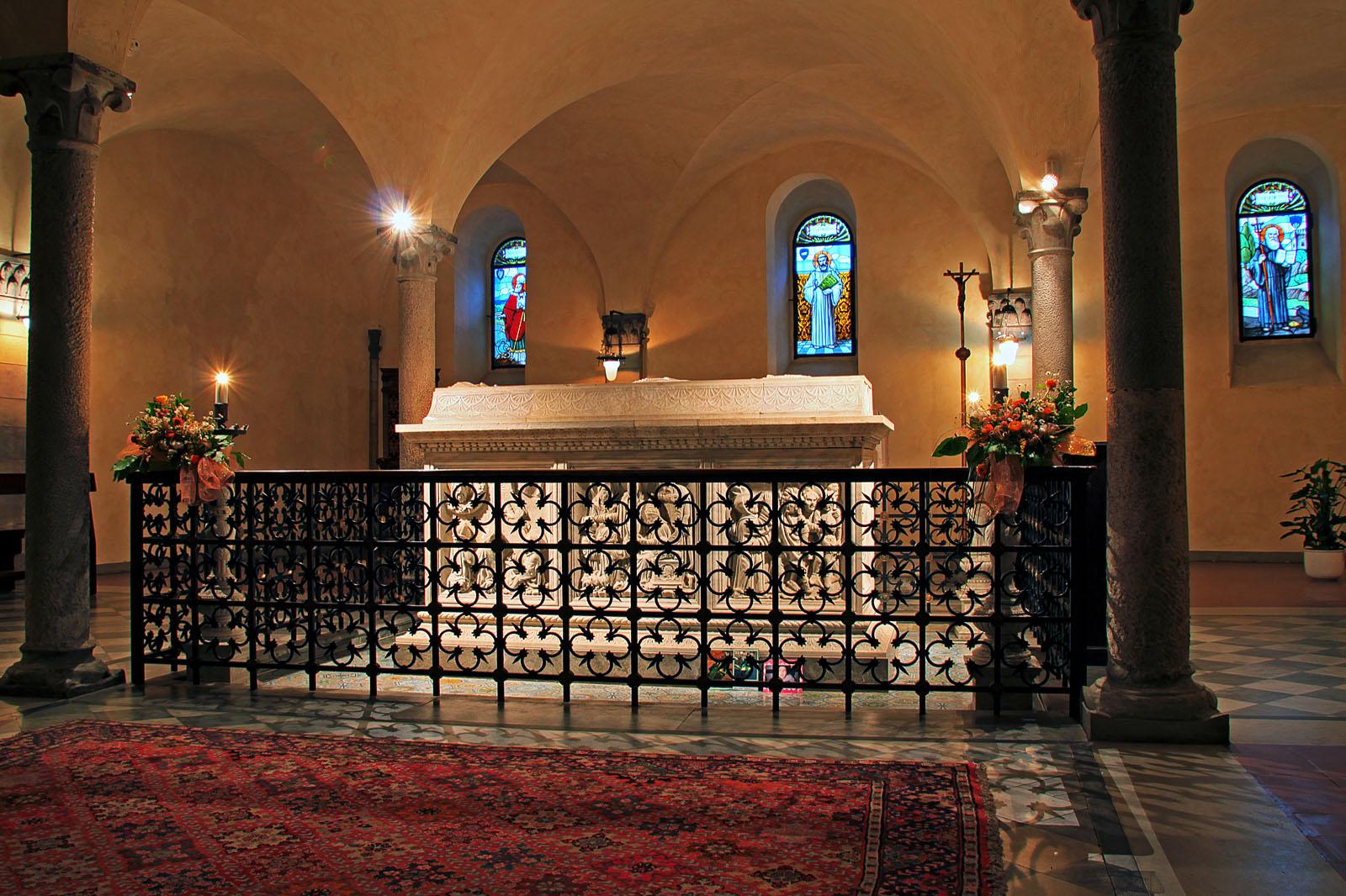 Moment image for St. Columbanus establishes Bobbio Monastery in Northern Italy, leaving his legacy in a new land.