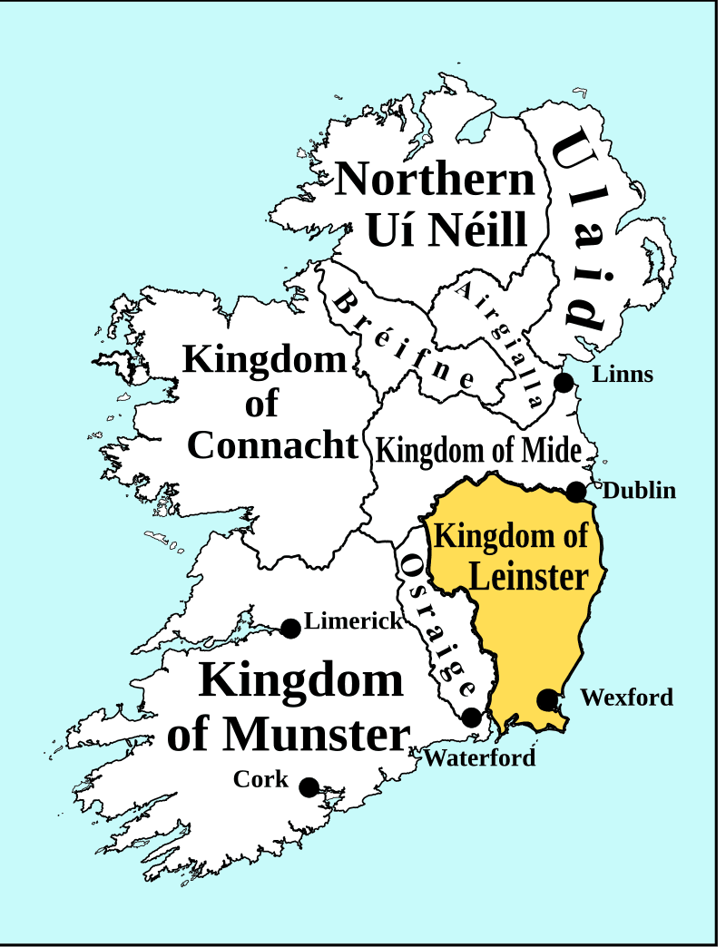 Moment image for King of Leinster, Dermot MacMurrough's passing marks historical transition in Irish governance.