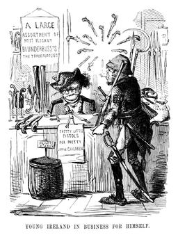 Young Ireland movement emerged to advocate for Irish nationalism and independence from British rule.