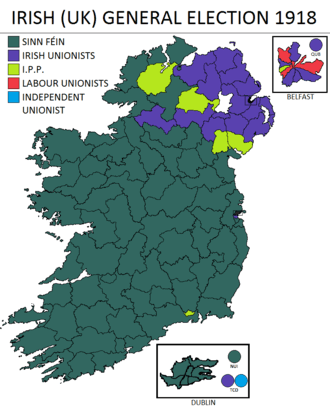 Moment image for Sinn Féin secures majority seats in recent Irish general election.
