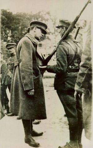 Moment image for Conflict between IRA and British troops during War of Independence changed Ireland's fate.