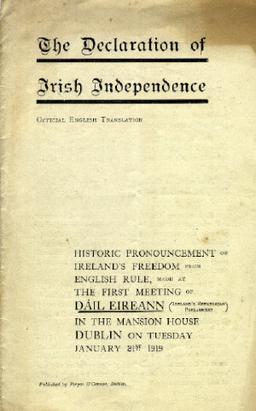 Ireland declares permanent neutrality in global affairs to maintain independence and peace.
