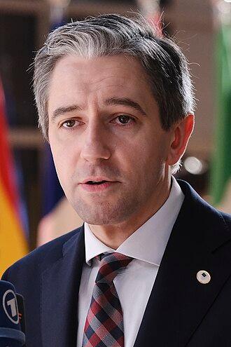 Moment image for Simon Harris: Ireland's Youngest Taoiseach Promises Progressive Change amid Economic Growth.