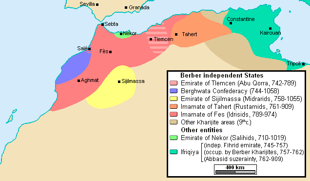 Moment image for Berber uprising leads to the creation of Rustamid Emirate in Tunisia, challenging Arab rulers.
