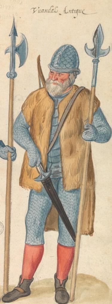 Moment image for Battle of Cap Bon: Eastern Romans clash with Vandals in North Africa's significant historical conflict.