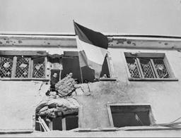 Allied forces liberate Luxembourg in WWII.