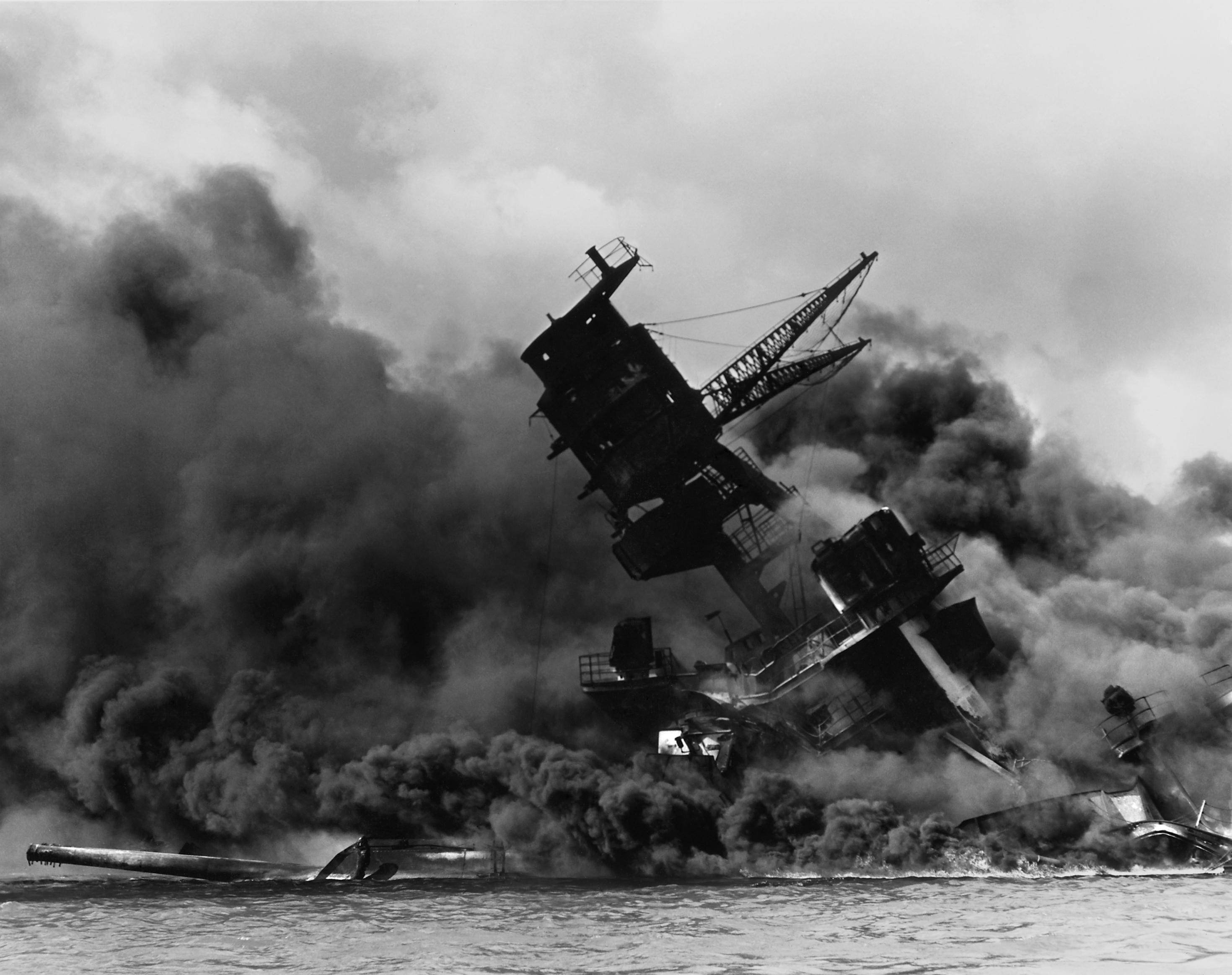 Moment image for Pearl Harbor Attack and New Hebrides: US Entry and Strategic Advantage in WWII