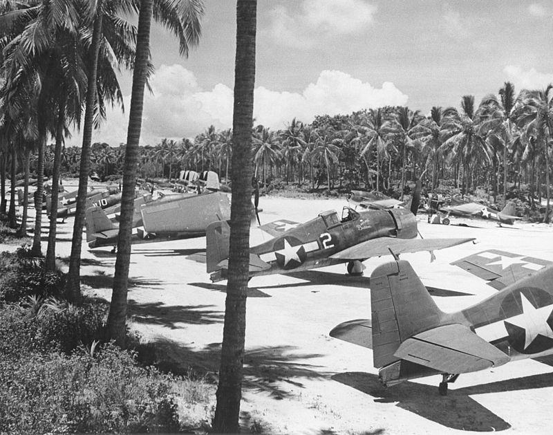 Moment image for US Navy Hellcats on Espiritu Santo: Key Role in Pacific War