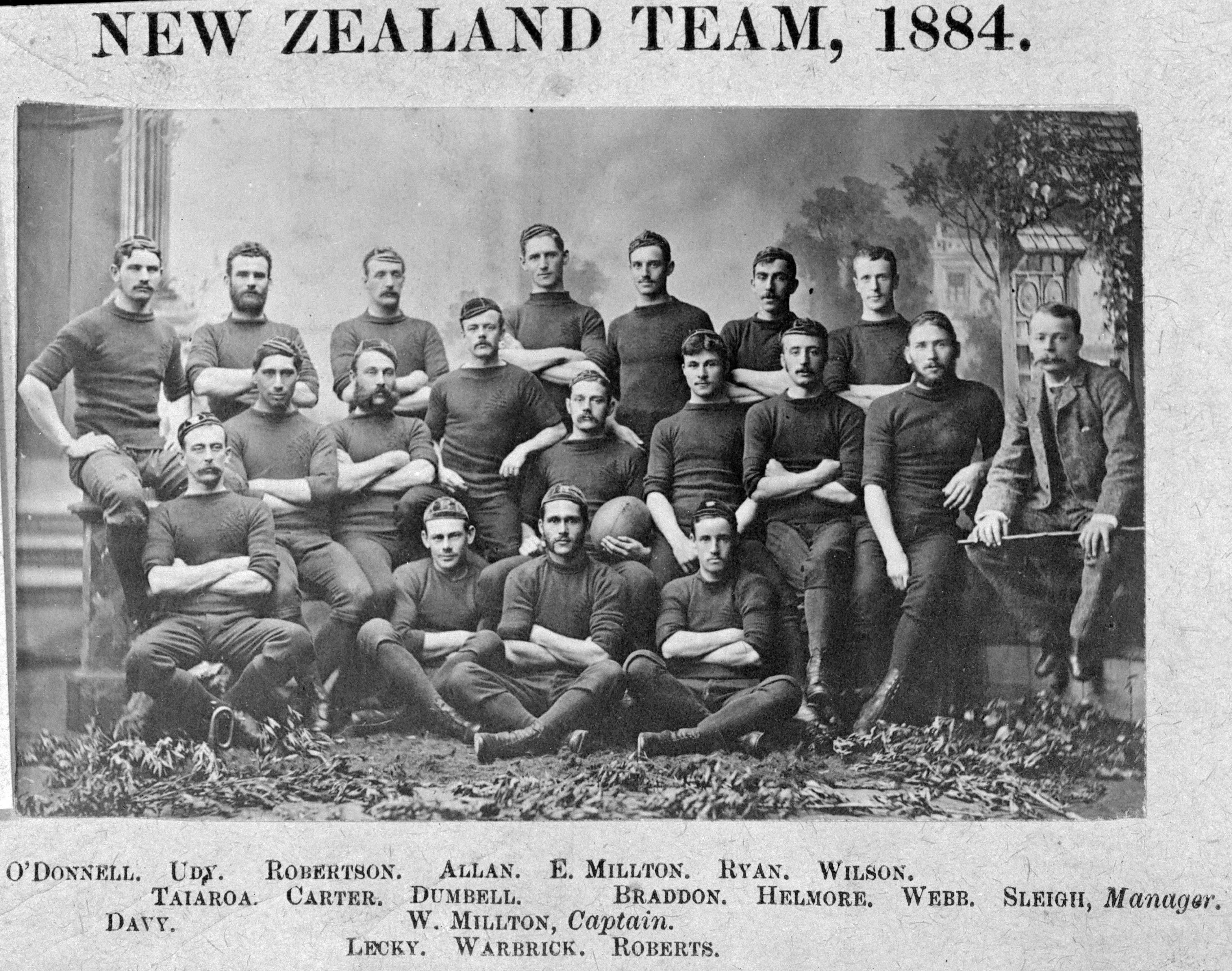 Moment image for Historic Rugby Tour: New Zealand Team to New South Wales