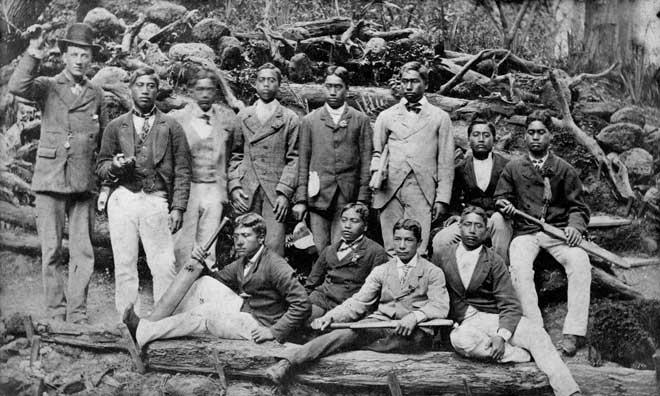 Moment image for Formation of Te Aute College Students' Association by Āpirana Ngata and others.