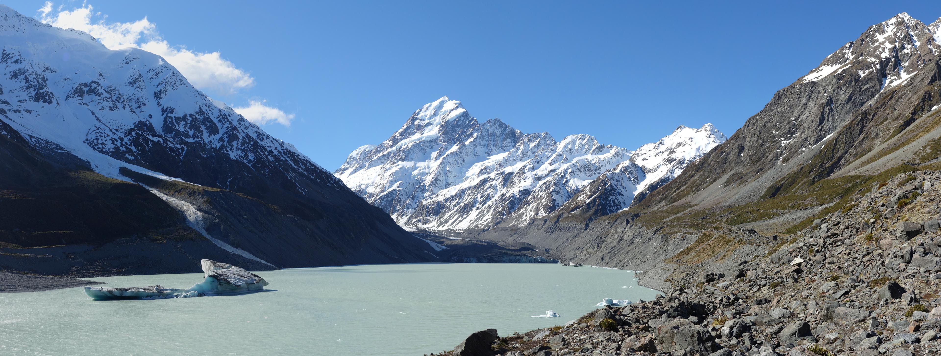 Moment image for Aoraki / Mount Cook's Height Reduced by 10.5 Metres