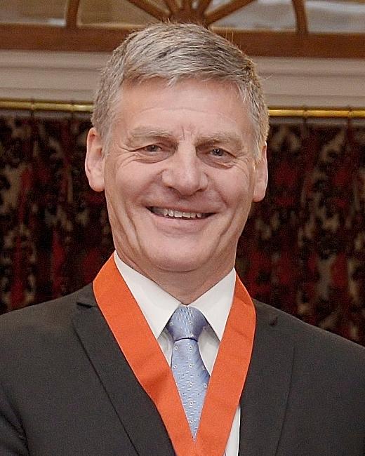 Moment image for Bill English becomes 39th Prime Minister.