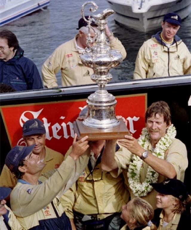 Moment image for Team New Zealand Victorious in America's Cup