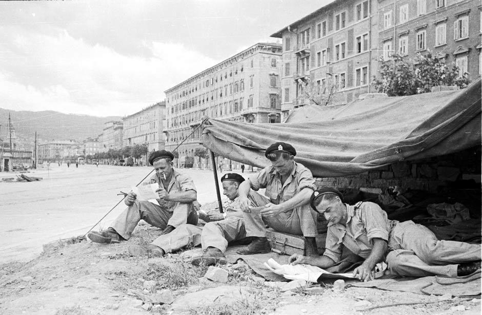Moment image for Troops participate in Italy invasion.
