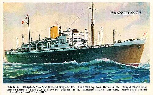 Moment image for Rangitane ship sunk by German raiders near East Cape