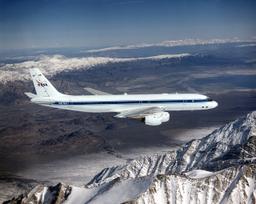 Air New Zealand launches Douglas DC-8 jets for international flights.