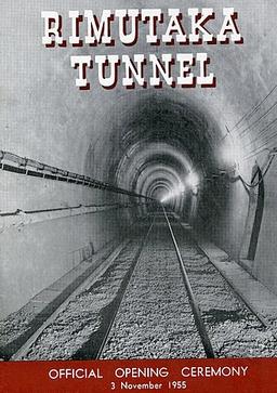 Rimutaka rail tunnel opened.