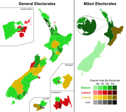 Reform Party claims victory with Gordon Coates.