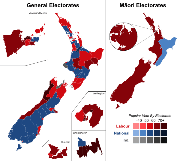 Moment image for Labour party wins re-election in General Election.