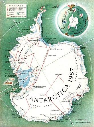 Moment image for Antarctic Treaty for Scientific Exploration Signed by Countries