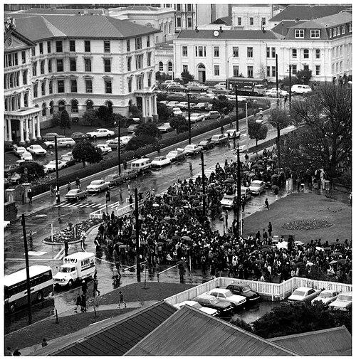 Moment image for Māori land march leaves Te Hāpua
