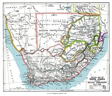 Moment image for Protectorate Treaty Safeguards Tswana Lands