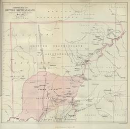 Expansion of British protectorate to Chobe River