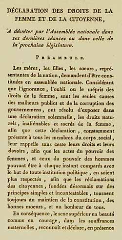 Moment image for Declaration of the Rights of Woman and of the Female Citizen