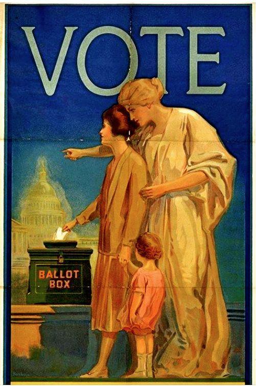 Moment image for Women Gain Voting Rights in United States