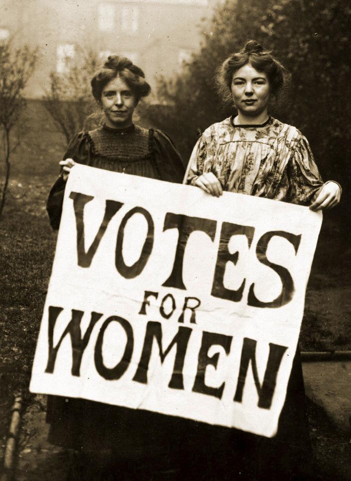 Moment image for Daily Mail Labels Women Suffragettes