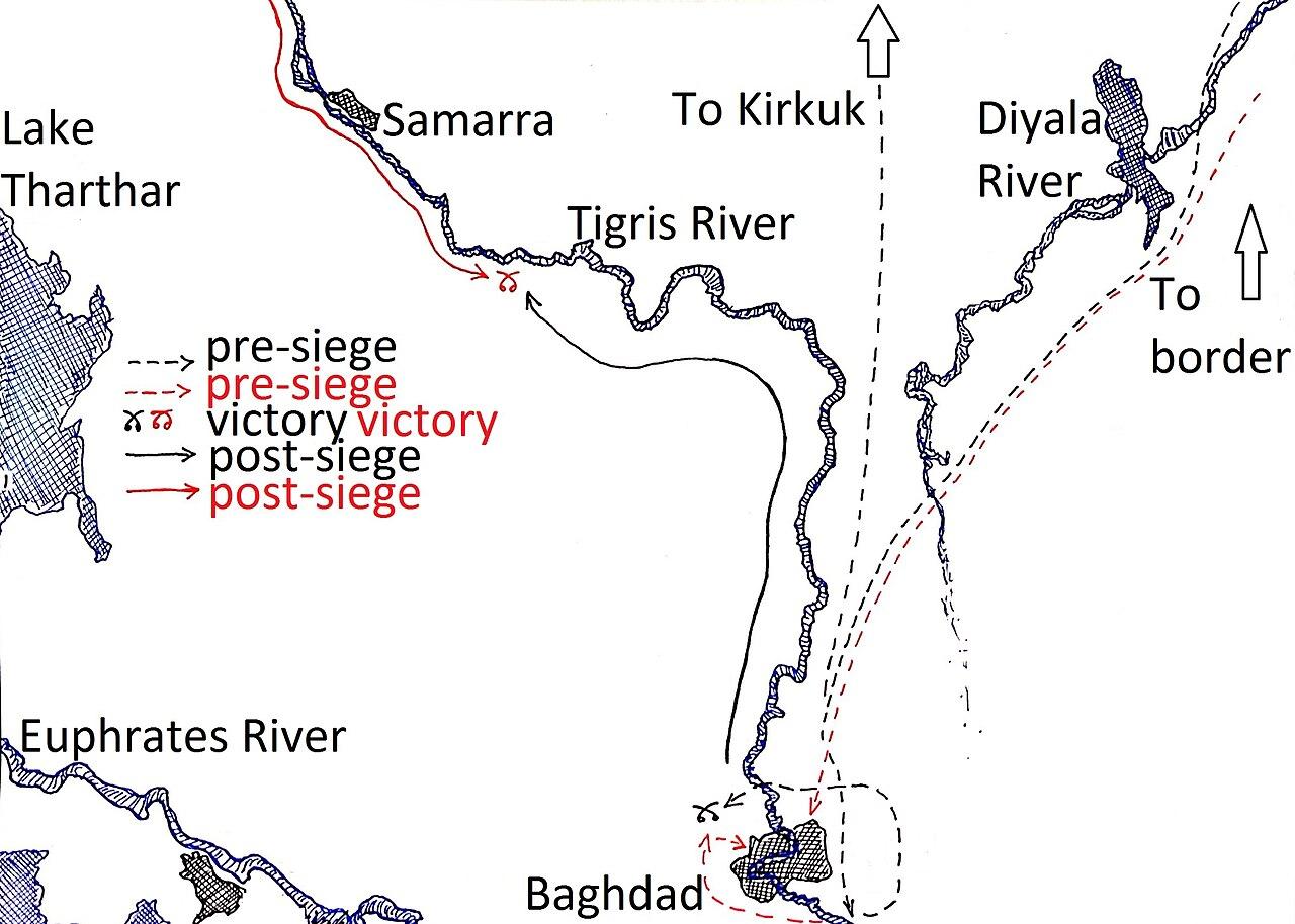 Moment image for Baghdad falls under Nadir Shah's rule during Persian conquest.