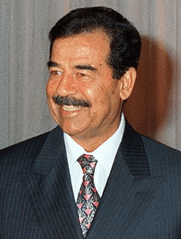 Saddam Hussein's Presidency following Ahmed Hassan al-Bakr's resignation changes Iraq's leadership.