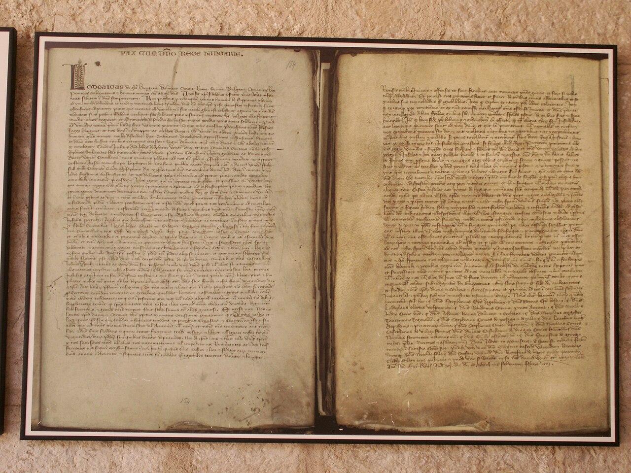 Moment image for Treaty recognizes Bosnia as independent under Ban Ninoslav