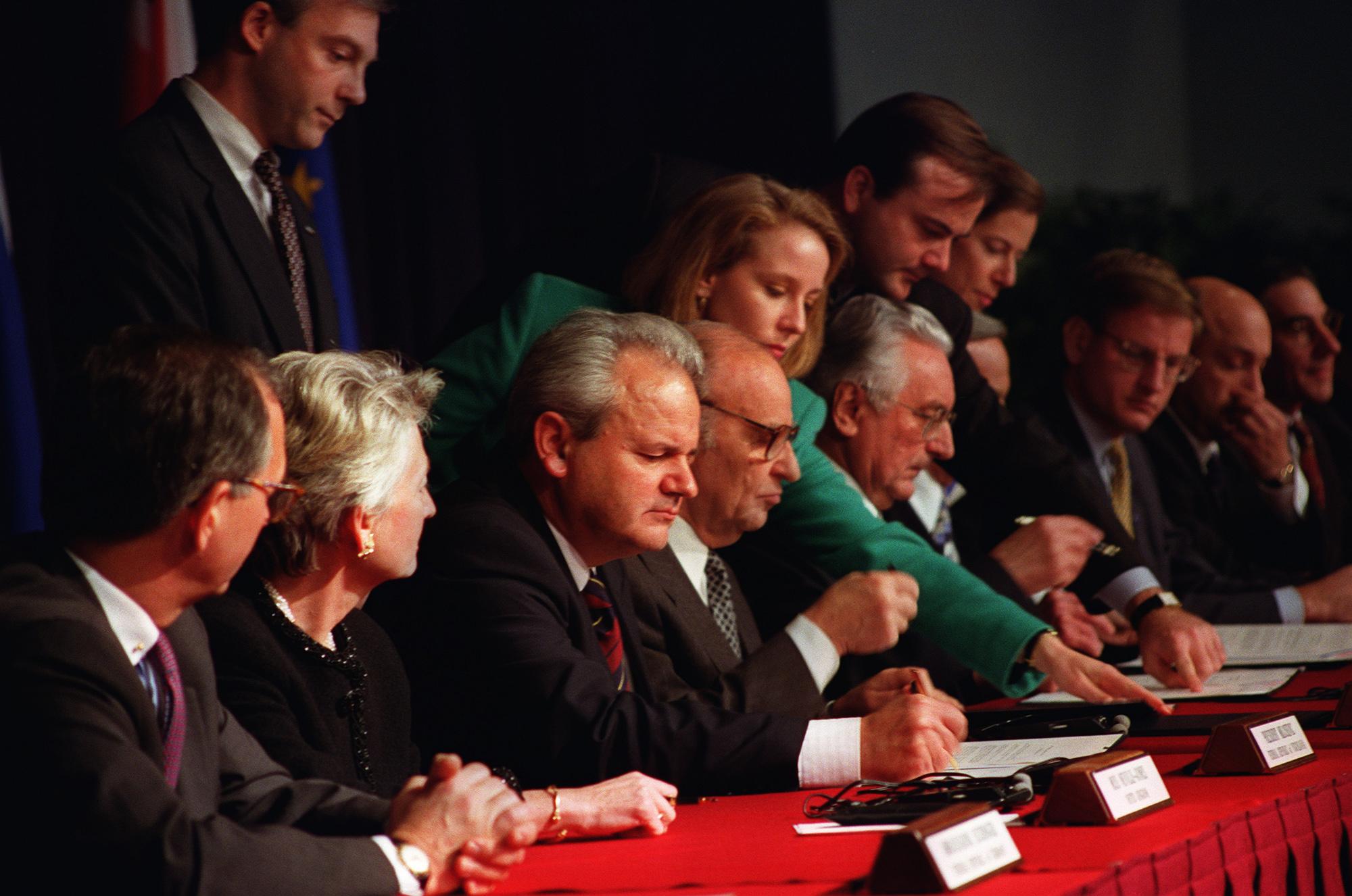 Moment image for Dayton Peace Agreement: Ending Bosnian War
