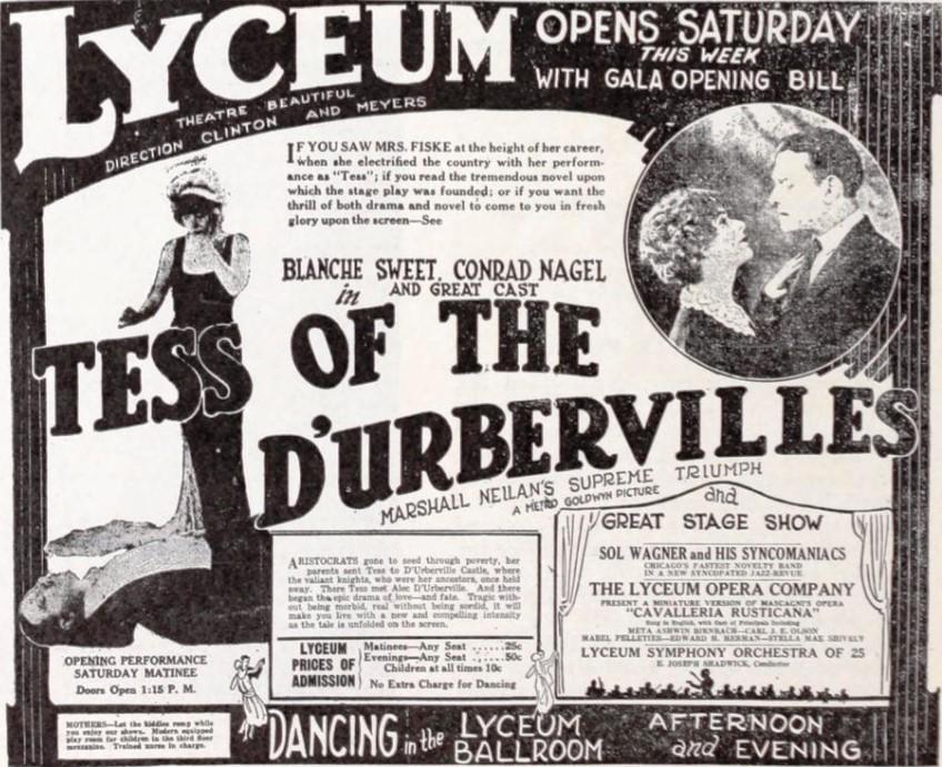 Moment image for Tess of the d'Urbervilles 