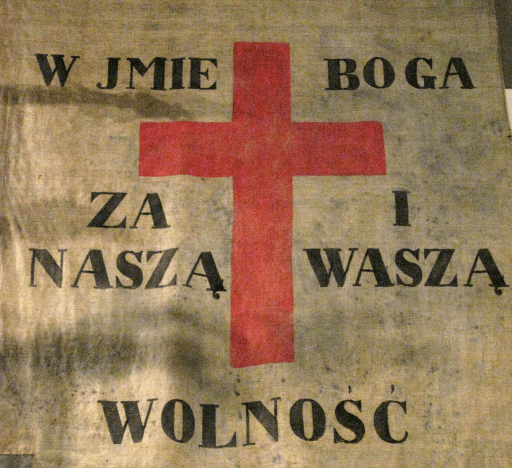 Moment image for Uprising against Russian rule in Poland marks resistance and struggle.