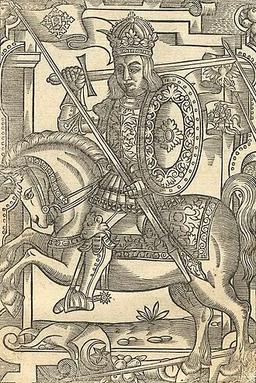 Mindaugas, the first King, converted to Roman Catholicism.