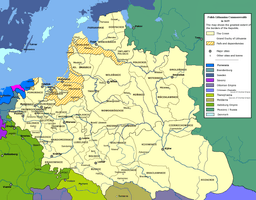 Formation of the Polish-Lithuanian Commonwealth through the Union of Lublin.