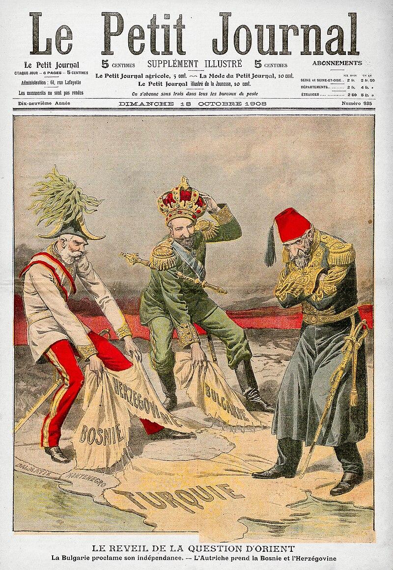 Moment image for Annexation of Bosnia and Herzegovina by Austria-Hungary during a disputed period of history.