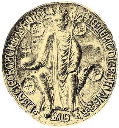 Moment image for Emeric ascends to the throne as King of Hungary and Croatia.