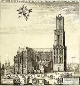 Commencement of Utrecht's Dom Tower Construction.
