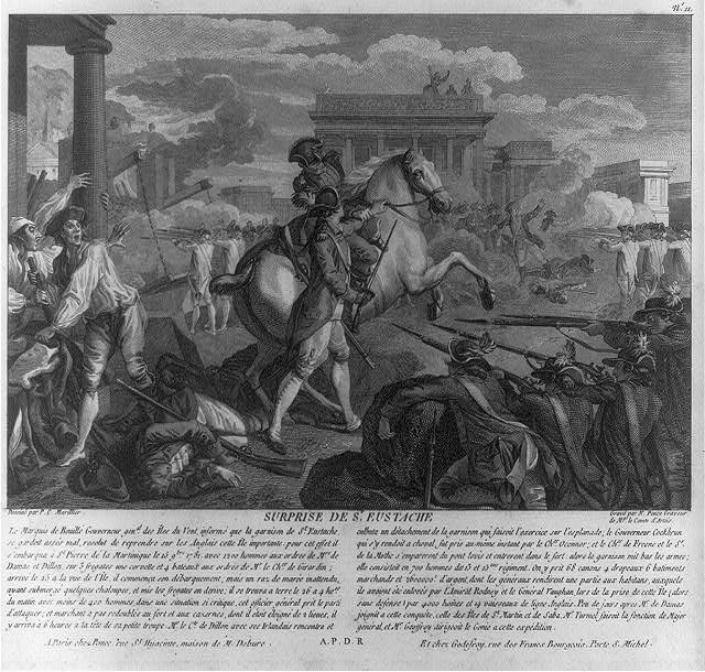 Moment image for Capture of Sint Eustatius in War of Spanish Succession