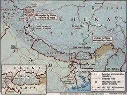 Establishment of Line of Actual Control: India-China War aftermath.