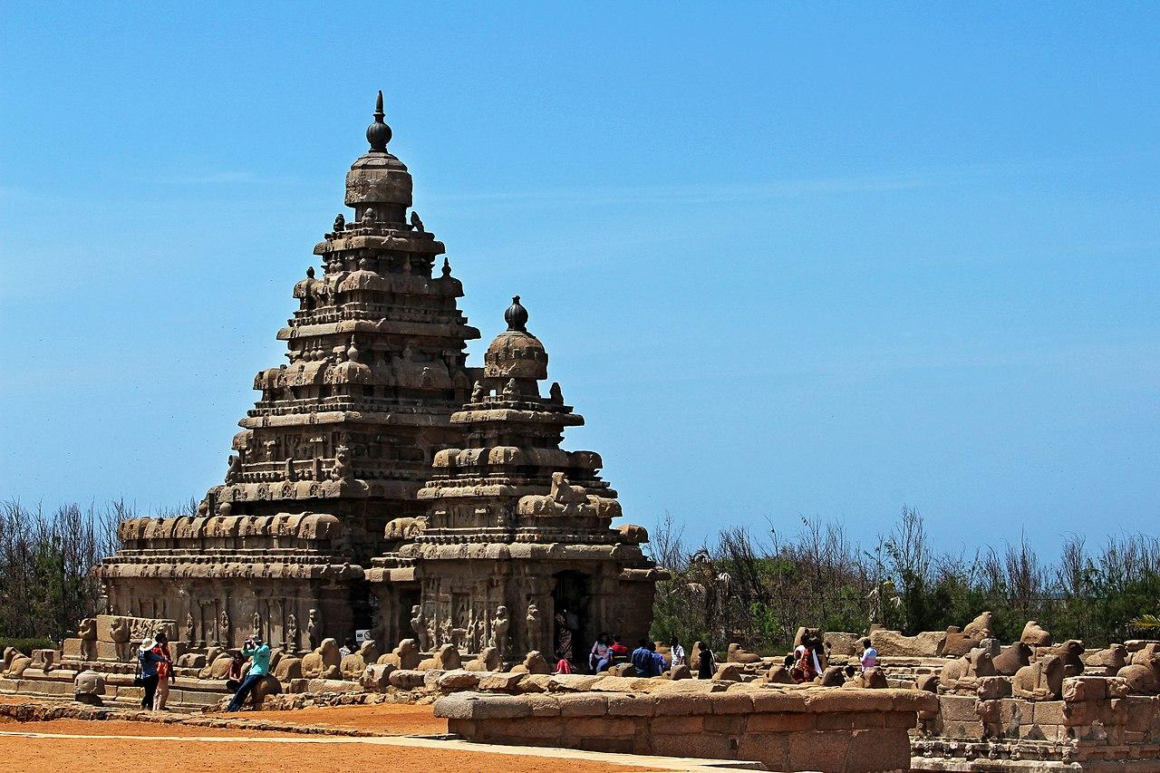 Moment image for Narasimhavarman II's Shore Temple Construction in Mamallapuram