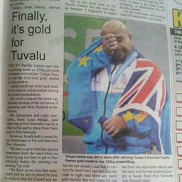 Telupe Iosefa's Triumph at Pacific Games Ignites Tuvaluan Sporting Potential