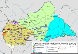 UN peacekeeping mission MINUSCA established in CAR