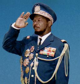 French intervention topples Jean-Bédel Bokassa's regime.