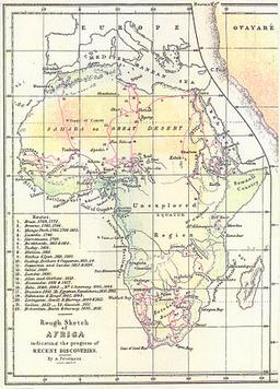 European Explorers' Arrival in Central Africa